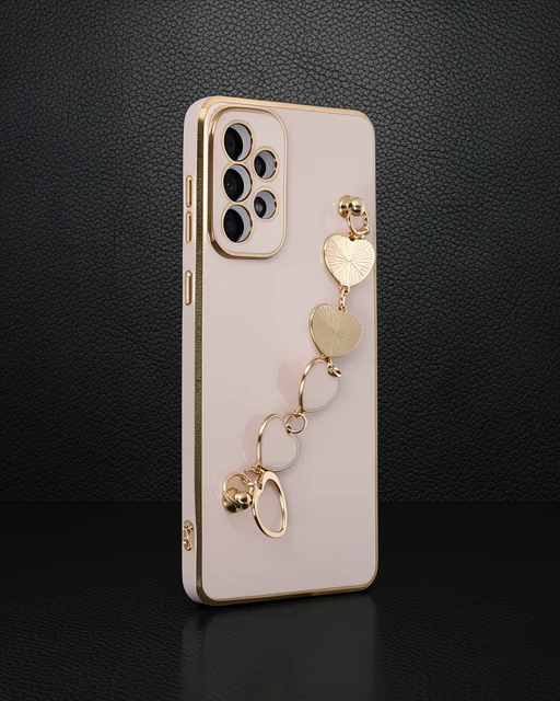 Samsung Galaxy A53 5g Kılıf Esila Silikon - Pudra
