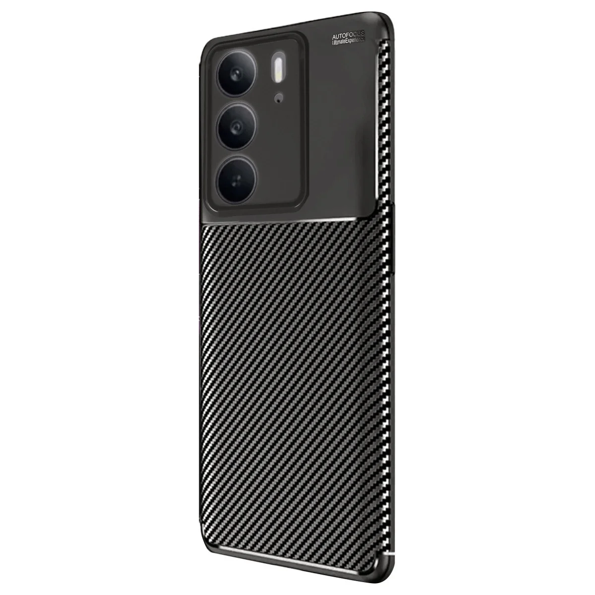Realme C75 4g Auto Focus Karbon Kapak - Siyah görsel 2