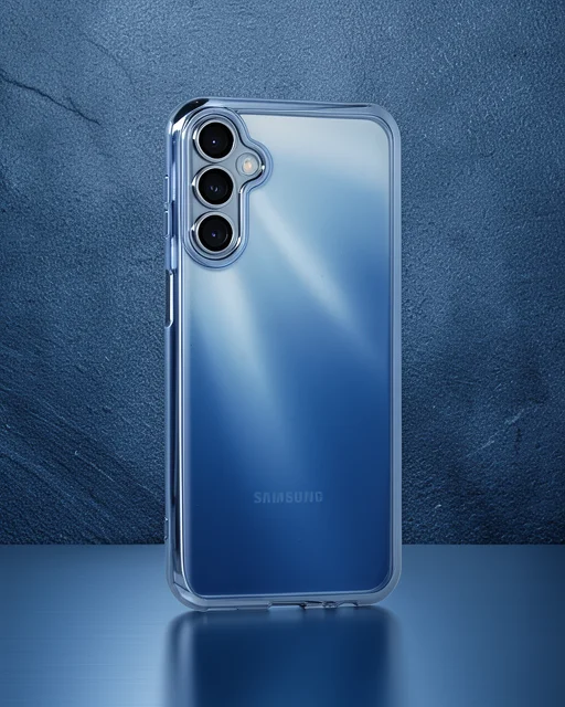 Samsung Galaxy A25 5g Kılıf Razer Lensli Silikon - Açık Mavi