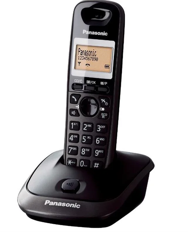 Panasonic KX-TG2511 Siyah Dect Telsiz Telefon görsel 2