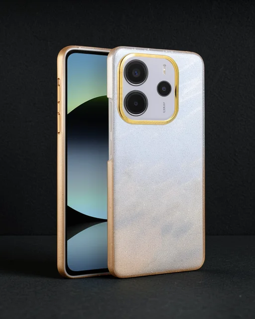 Xiaomi Redmi Note 14 4g Glossy Kapak - Çöl Titanyum