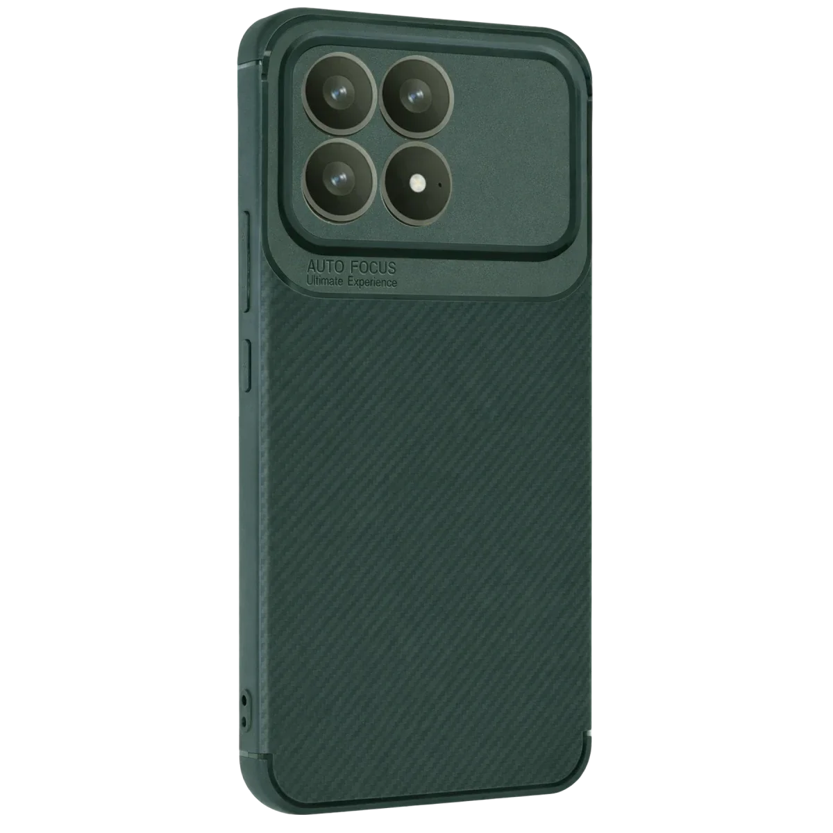 Xiaomi Poco F8 Pro Auto Focus Karbon Kapak - Koyu Yeşil