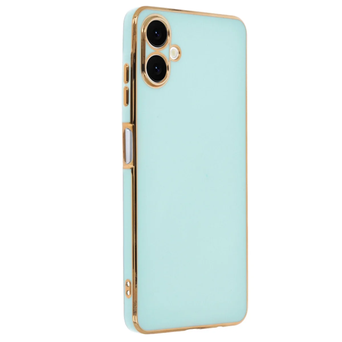 Samsung Galaxy A06 Kılıf Volet Silikon - Açık Yeşil görsel 2