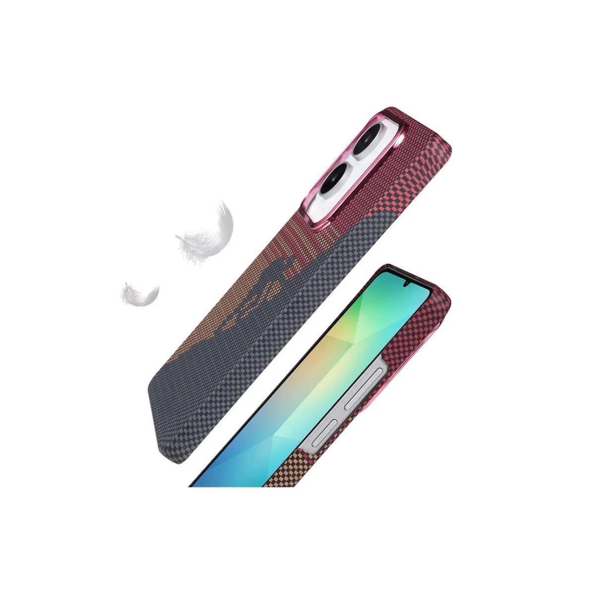Samsung Galaxy A06 Vega Magsafe Kapak - Yeşil görsel 3