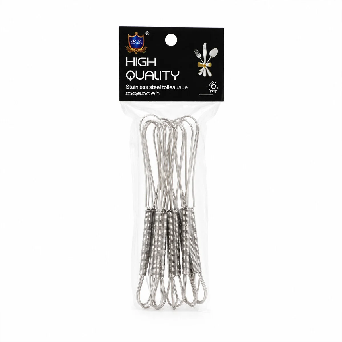 6PCS MİNİ=13CM Metal Çırpıcı görsel 3