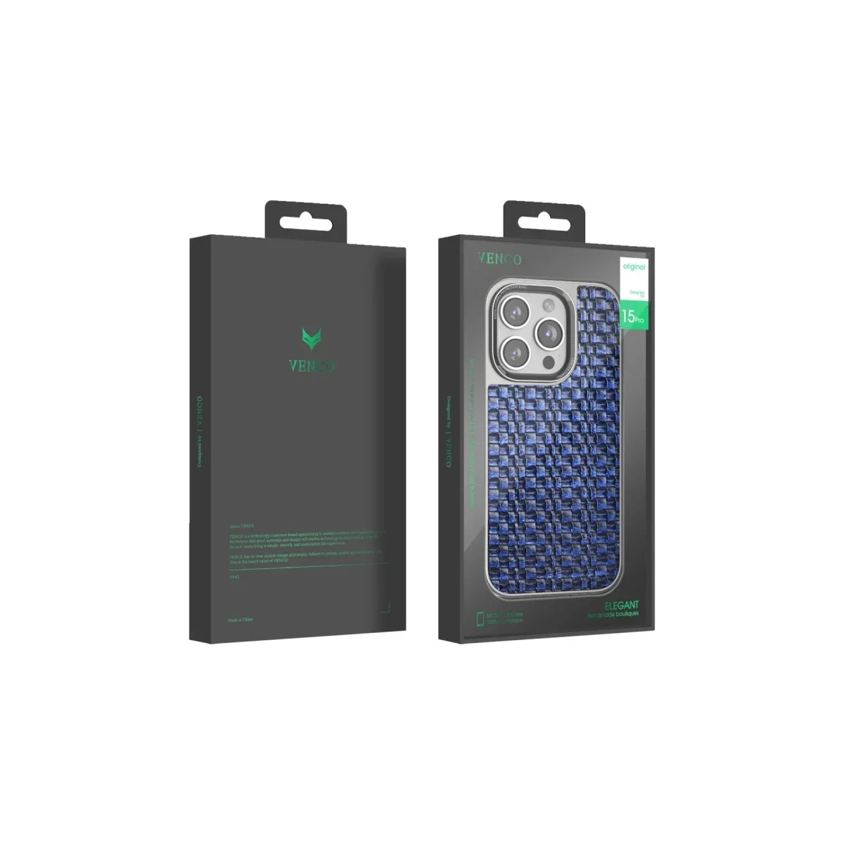 Venco Apple iPhone 14 Pro Max Brand Kapak - Gümüş görsel 5