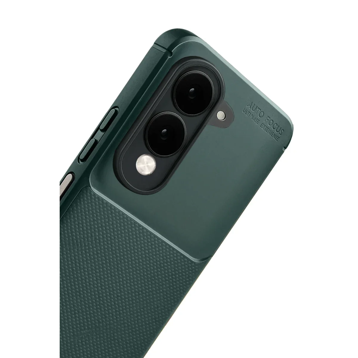 Vivo Y29S Auto Focus Karbon Kapak - Koyu Yeşil görsel 4