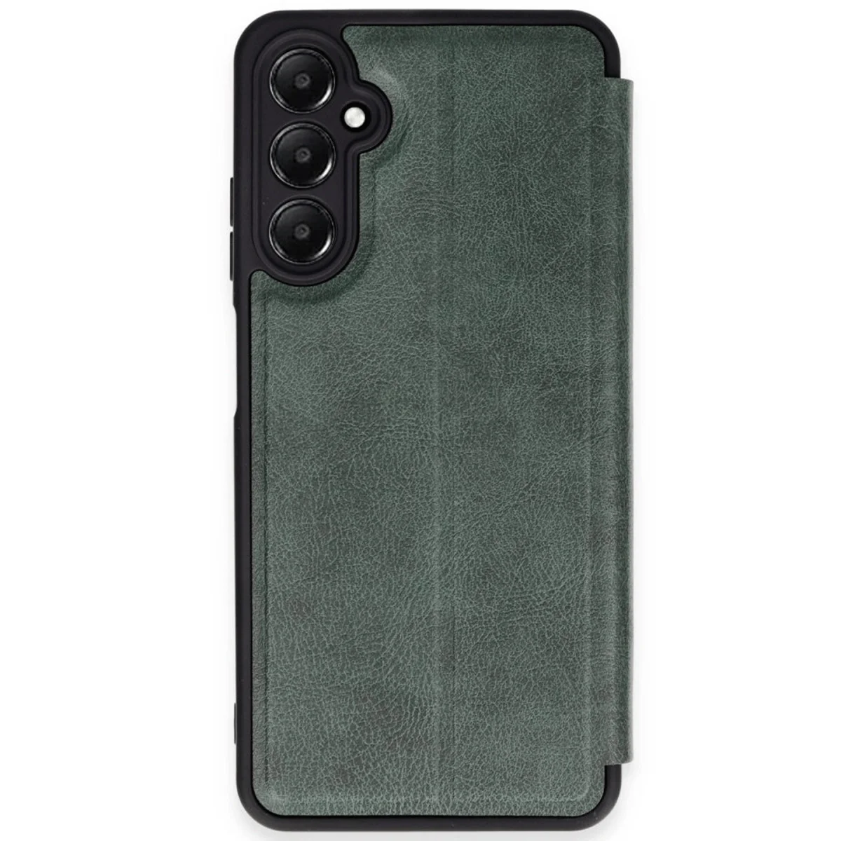 Samsung Galaxy A35 5g Kılıf Flip Cover - Koyu Yeşil