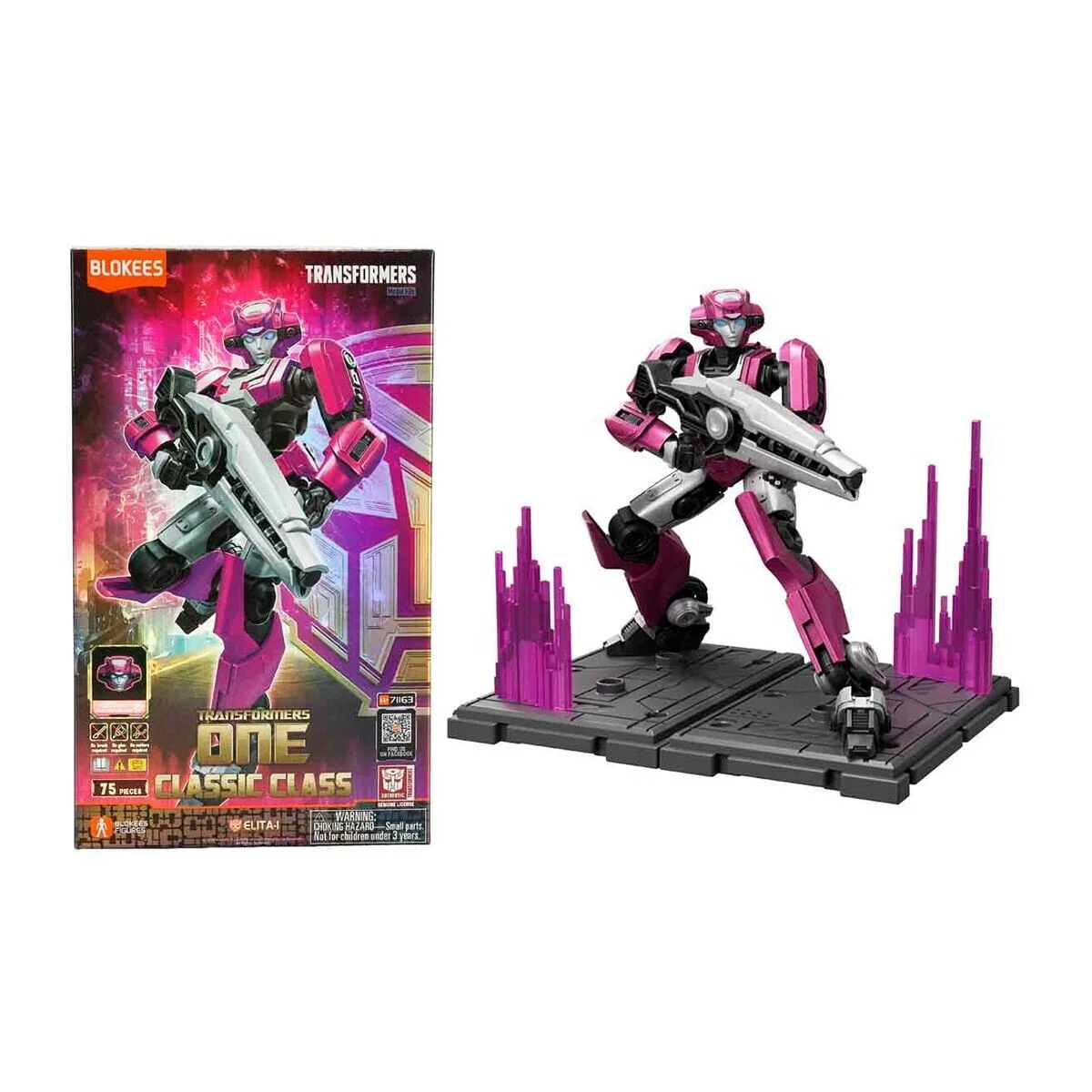 71163 Sun-blo-figür Transformers Classıc Class 13 ELITA-1 Bo Trns