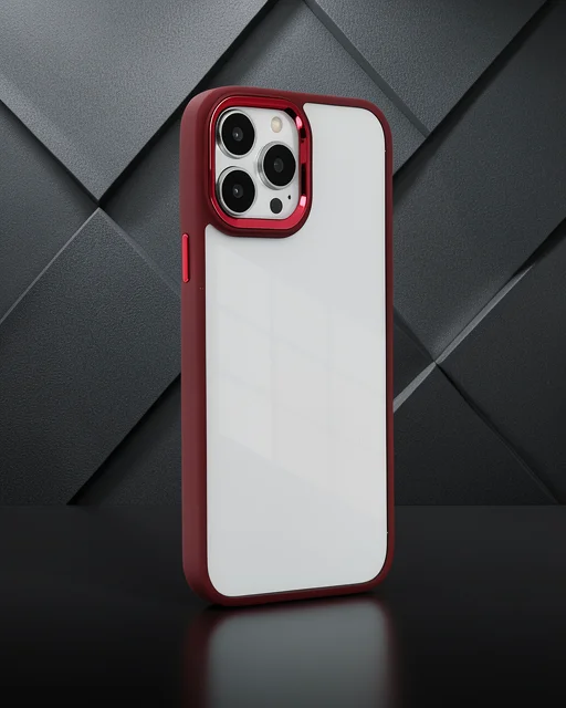 Apple İphone 13 Pro Max Kılıf Dora Kapak - Kırmızı