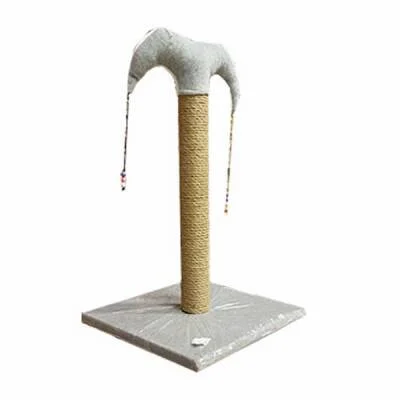 İnce Kedi Tırmalama Tahtası 50 Cm Gri