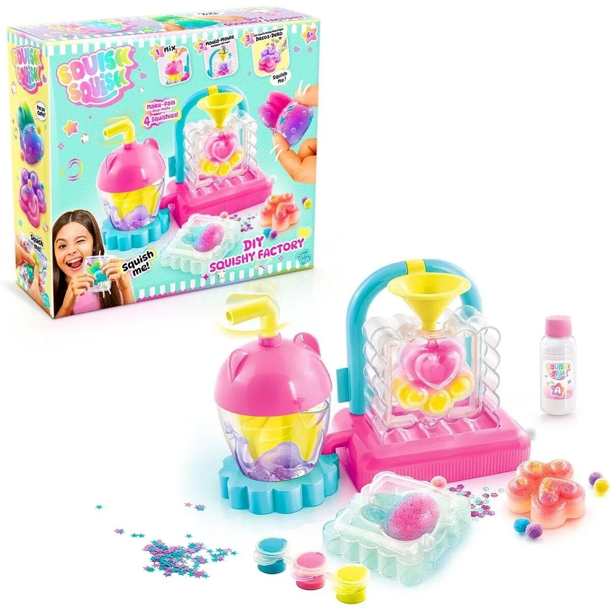 S00024500 Sun Cnl Hobi Set Squıshy Factory Dıy