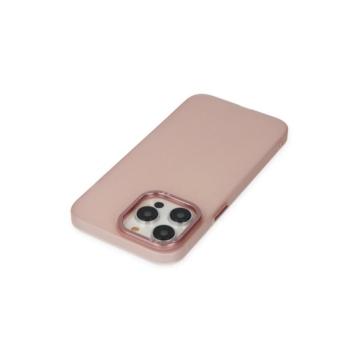 Apple İphone 14 Pro Kılıf Modos Metal Kapak - Pembe görsel 4