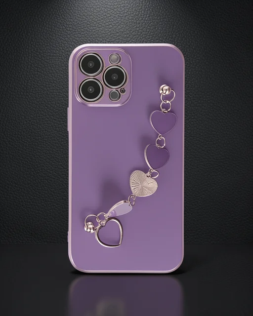 Apple İphone 14 Pro Kılıf Esila Silikon - Mor