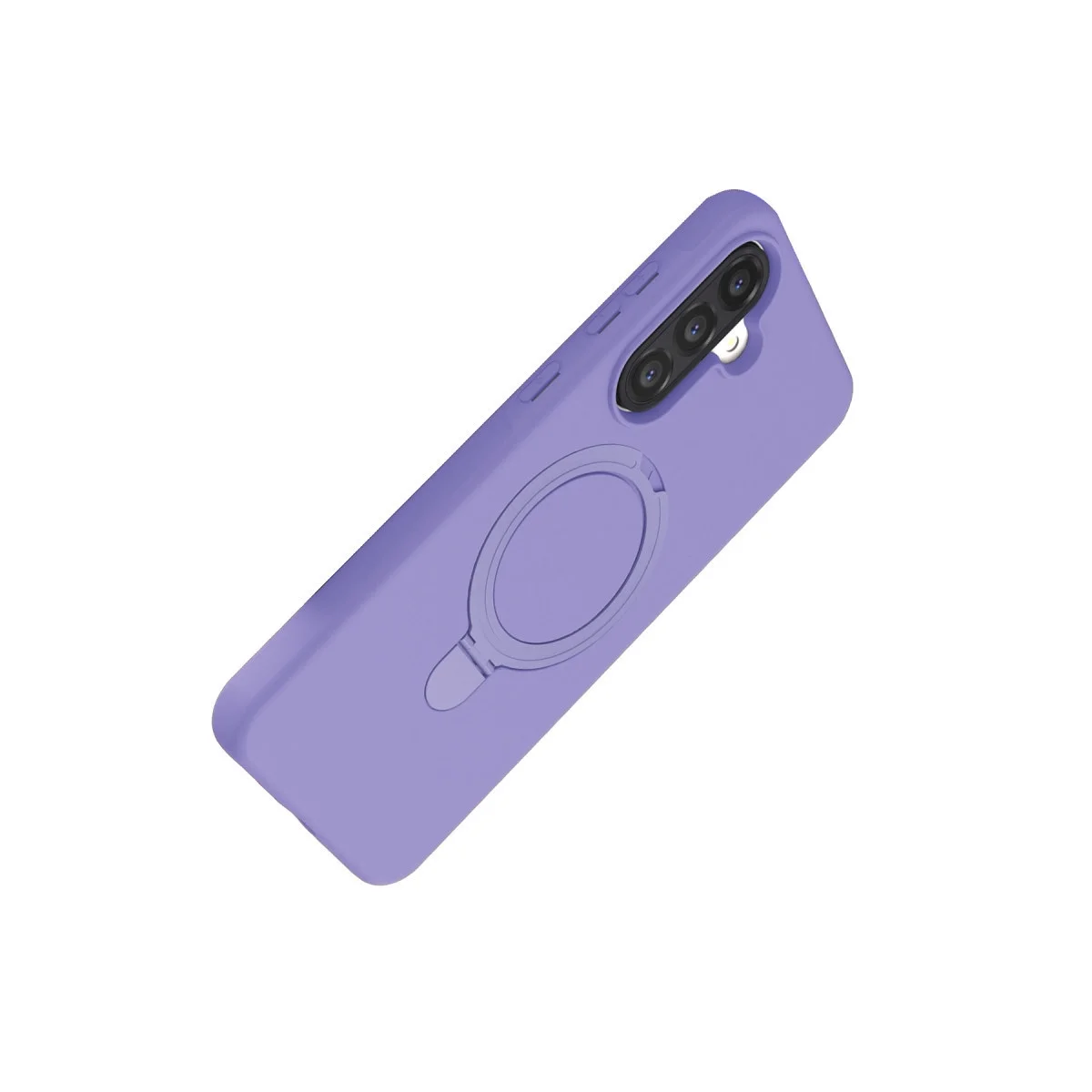 Samsung Galaxy A36 Regal Magsafe Standlı Kapak - Lila görsel 4