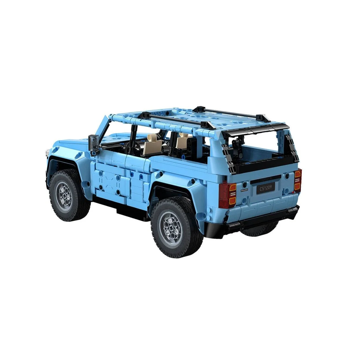 C51209W Cada Toyota Prado 586 Parça Block Oyuncak görsel 2