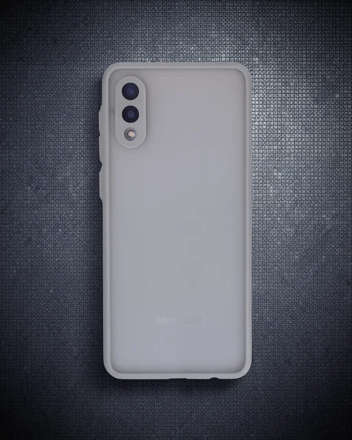 Samsung Galaxy A02 Kılıf Montreal Silikon Kapak - Gri