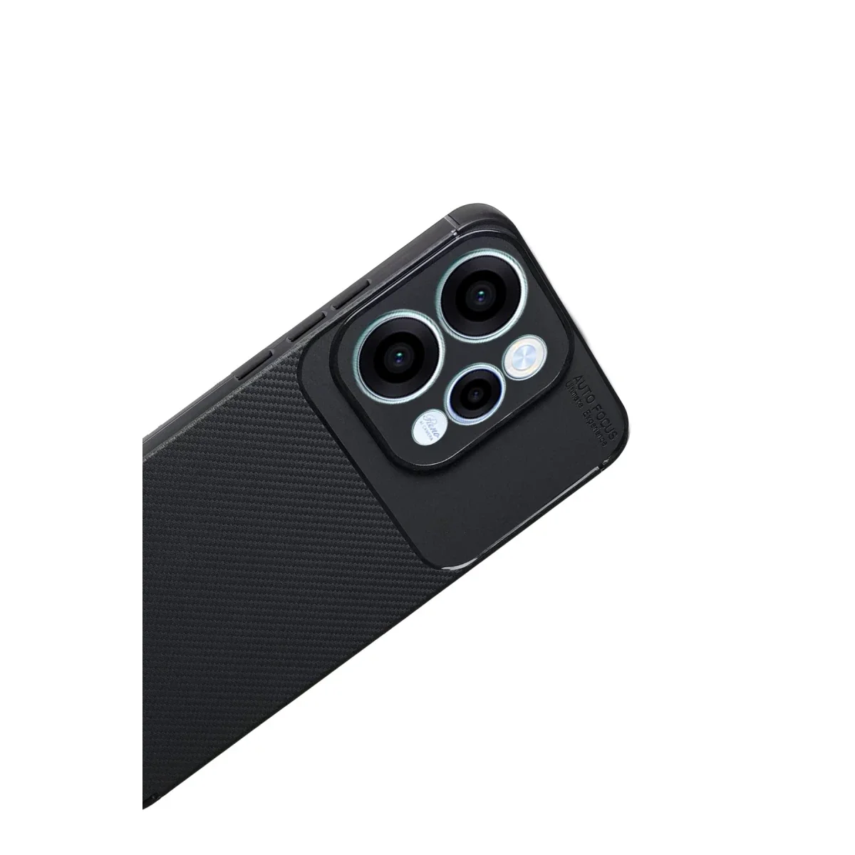 Oppo Reno 15 Auto Focus Karbon Kapak - Siyah görsel 3