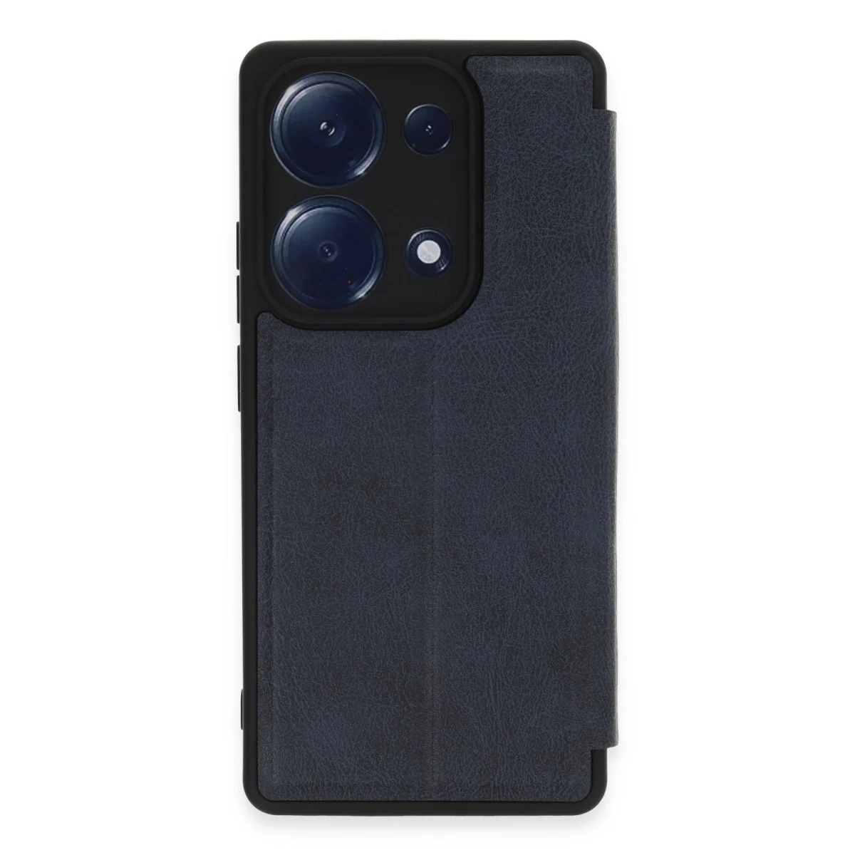 Xiaomi Redmi Note 13 Pro 4g Kılıf Flip Cover - Lacivert görsel 3