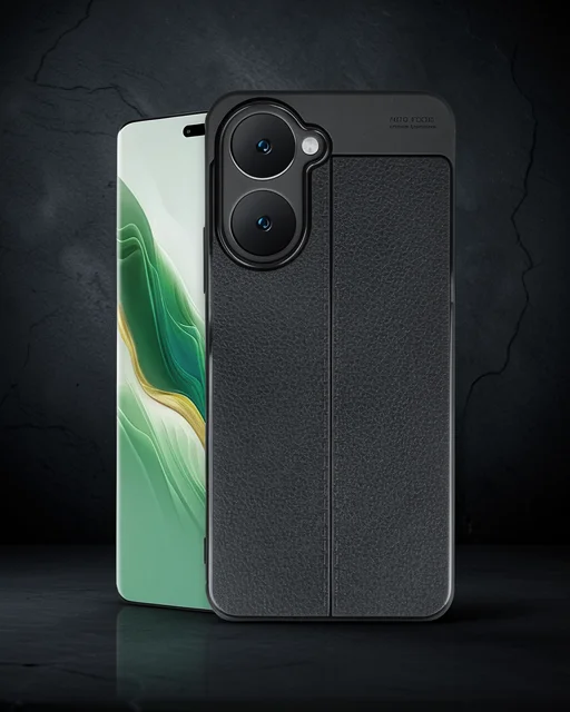 Vivo Y18 Kılıf Auto Focus Kapak - Siyah