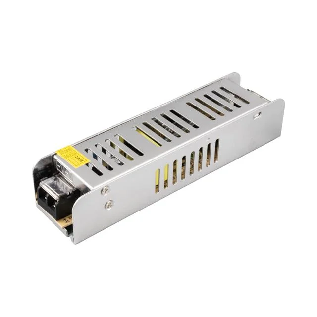 PM-13247 12 Volt - 5 Amper Slım Kasa Metal Adaptör (158*40*30) görsel 2