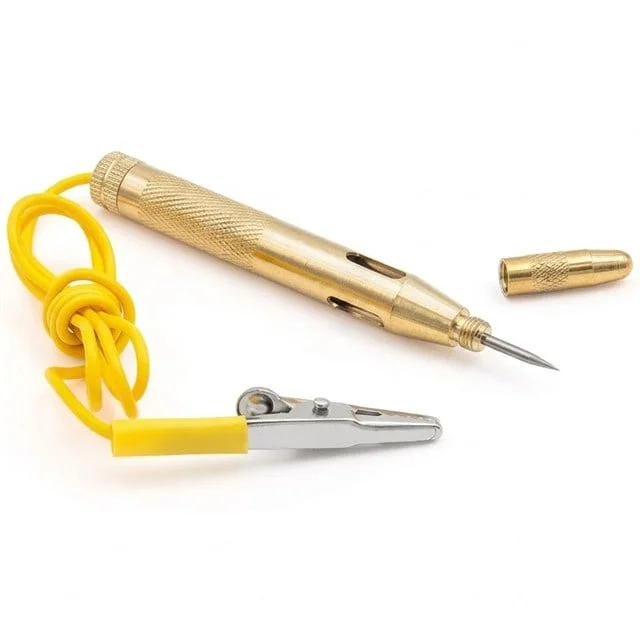 PM-38818 Spiral Kablolu Kalem Tip Metal Voltaj Test Cihazı
