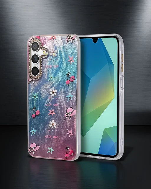 Samsung Galaxy S25 Plus Kılıf Blade Aynalı Desenli Kapak - Desen 4