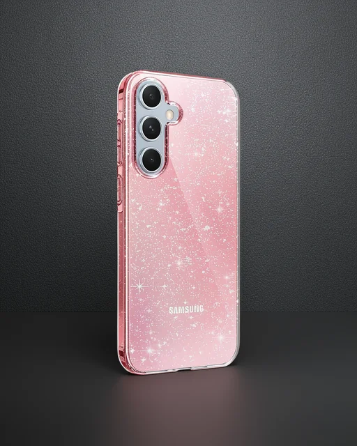 Samsung Galaxy A25 5g Kılıf Glow Kapak - Pembe
