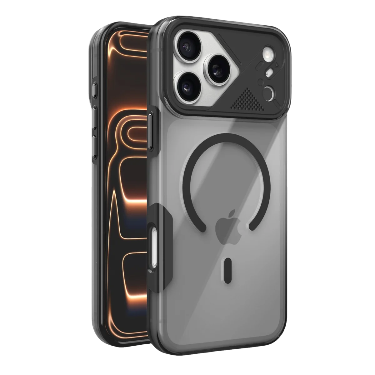 Joko Apple iPhone 17 Pro Zinko Magsafe Kapak - Siyah
