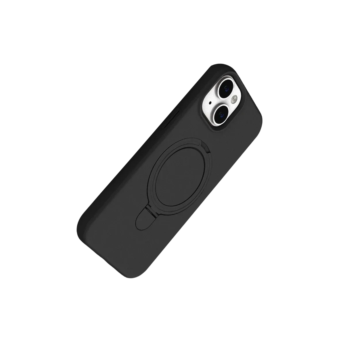 Apple iPhone 15 Regal Magsafe Standlı Kapak - Siyah görsel 3