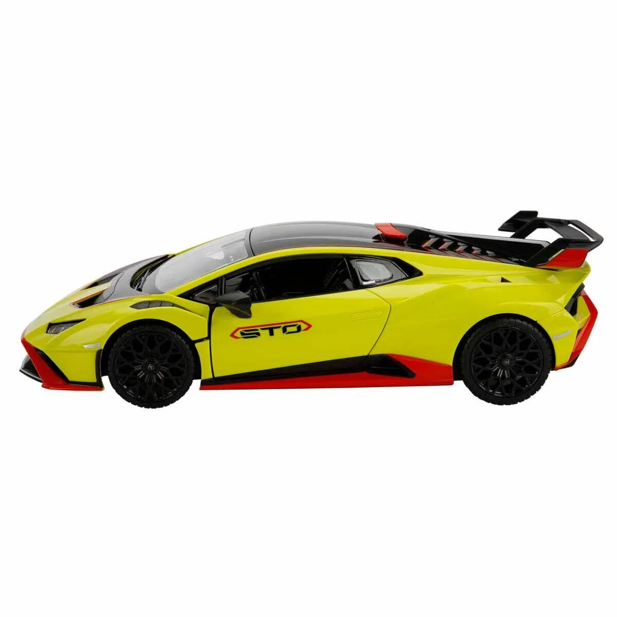 98700 Lamborghini Huracan STO Işıklı Uzaktan Kumandalı Araba 1:14 -Sunman görsel 7