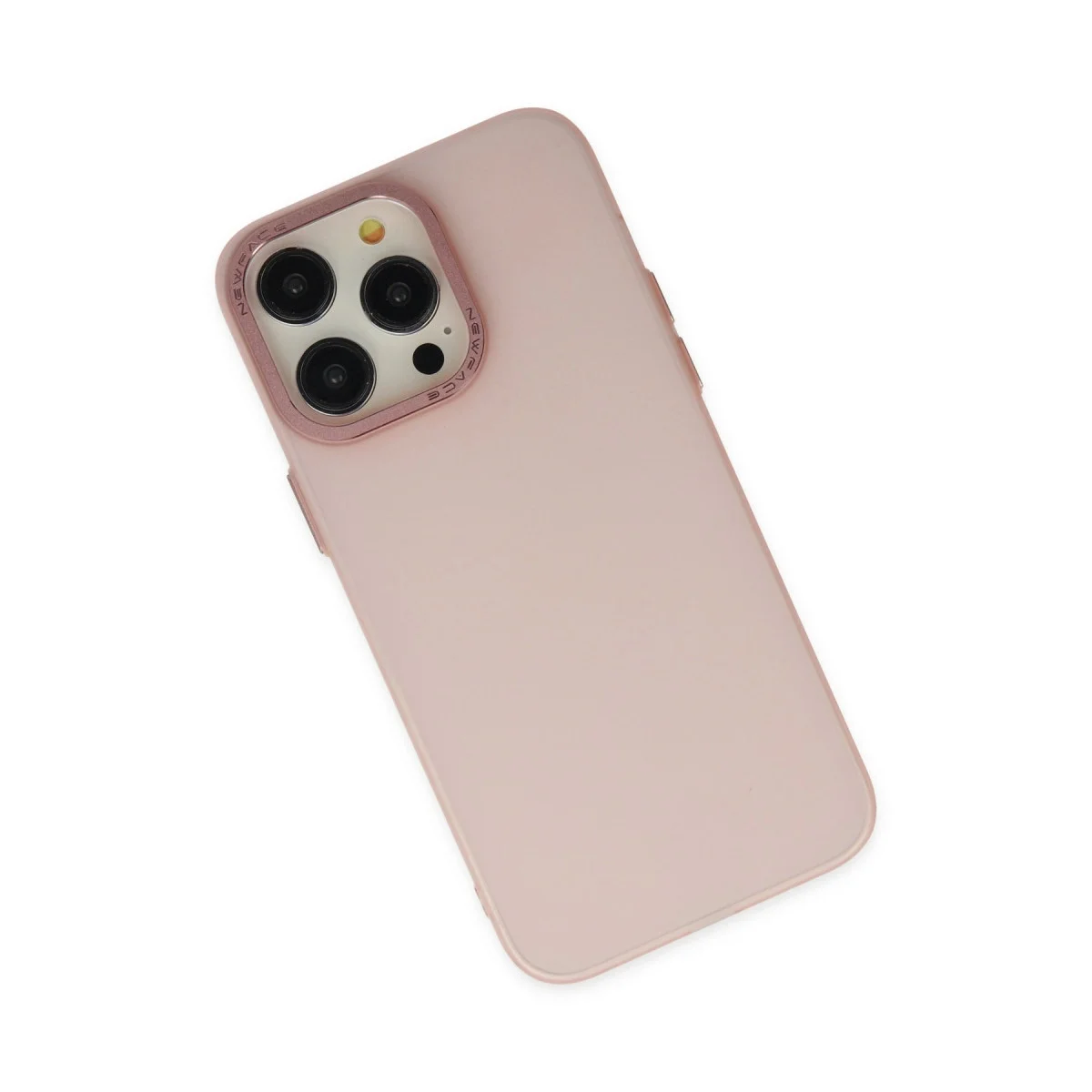 Apple İphone 14 Pro Kılıf Modos Metal Kapak - Pembe görsel 3