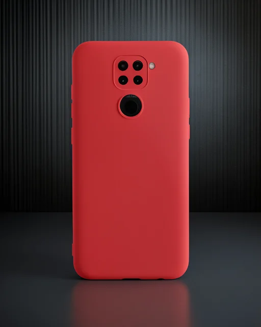 Xiaomi Redmi Note 9 Kılıf Nano İçi Kadife Silikon - Lila
