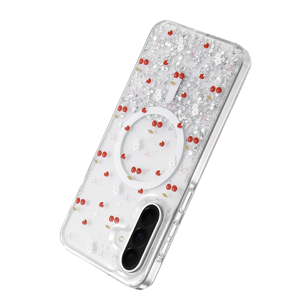 Onegif Samsung Galaxy A37 5G Misk Simli Magsafe Kapak - Desen 5 görsel 3