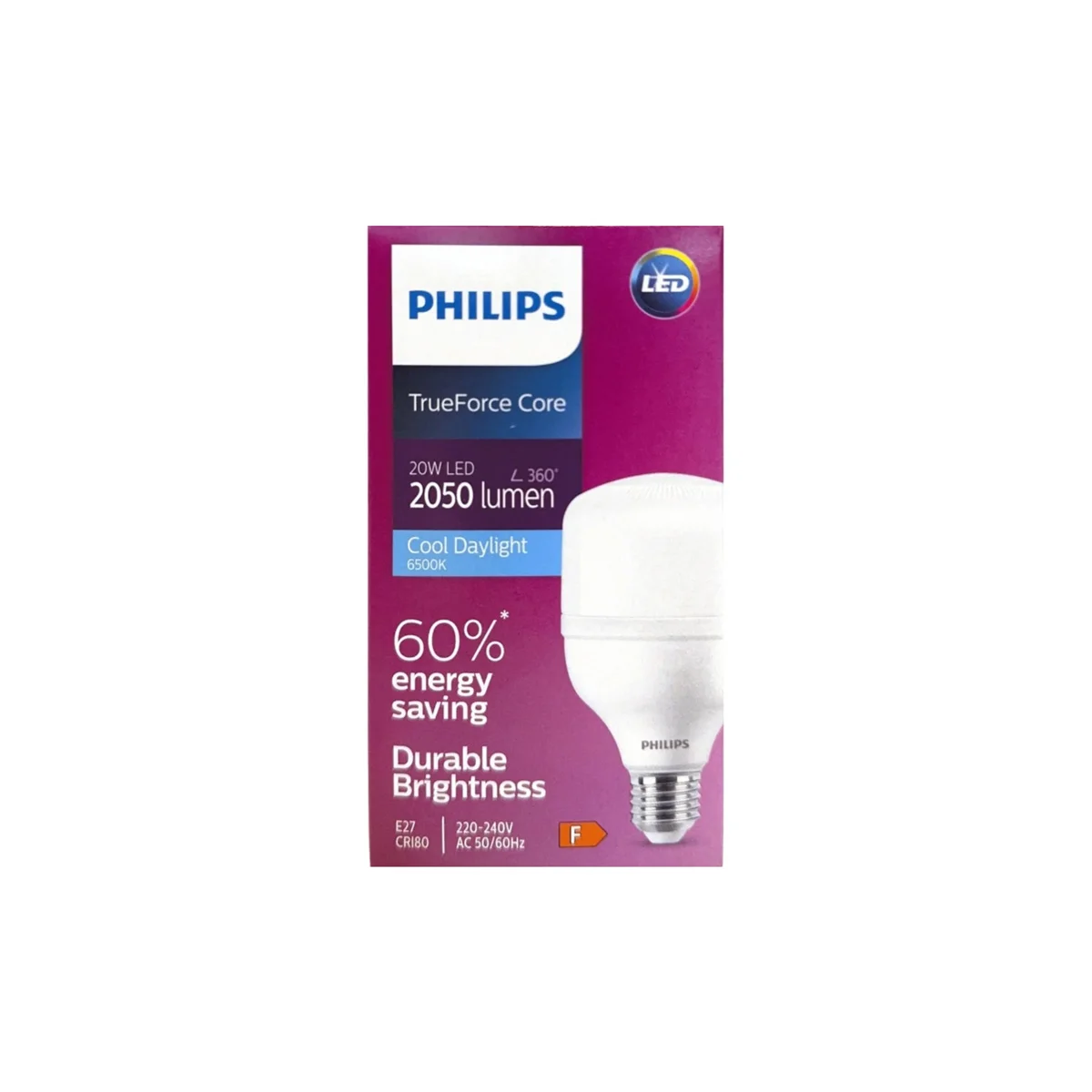 20W 6500K E27 Mini Torch LED Ampul 2050 Lumen görsel 4