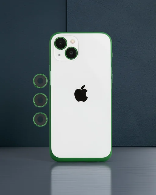 Apple İphone 14 Shine Kamera Lens - Yeşil