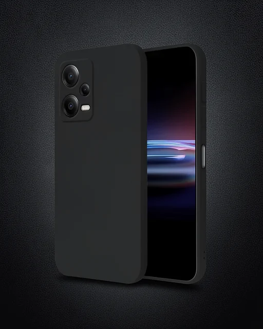 Xiaomi Poco X5 5g Kılıf First Silikon - Siyah