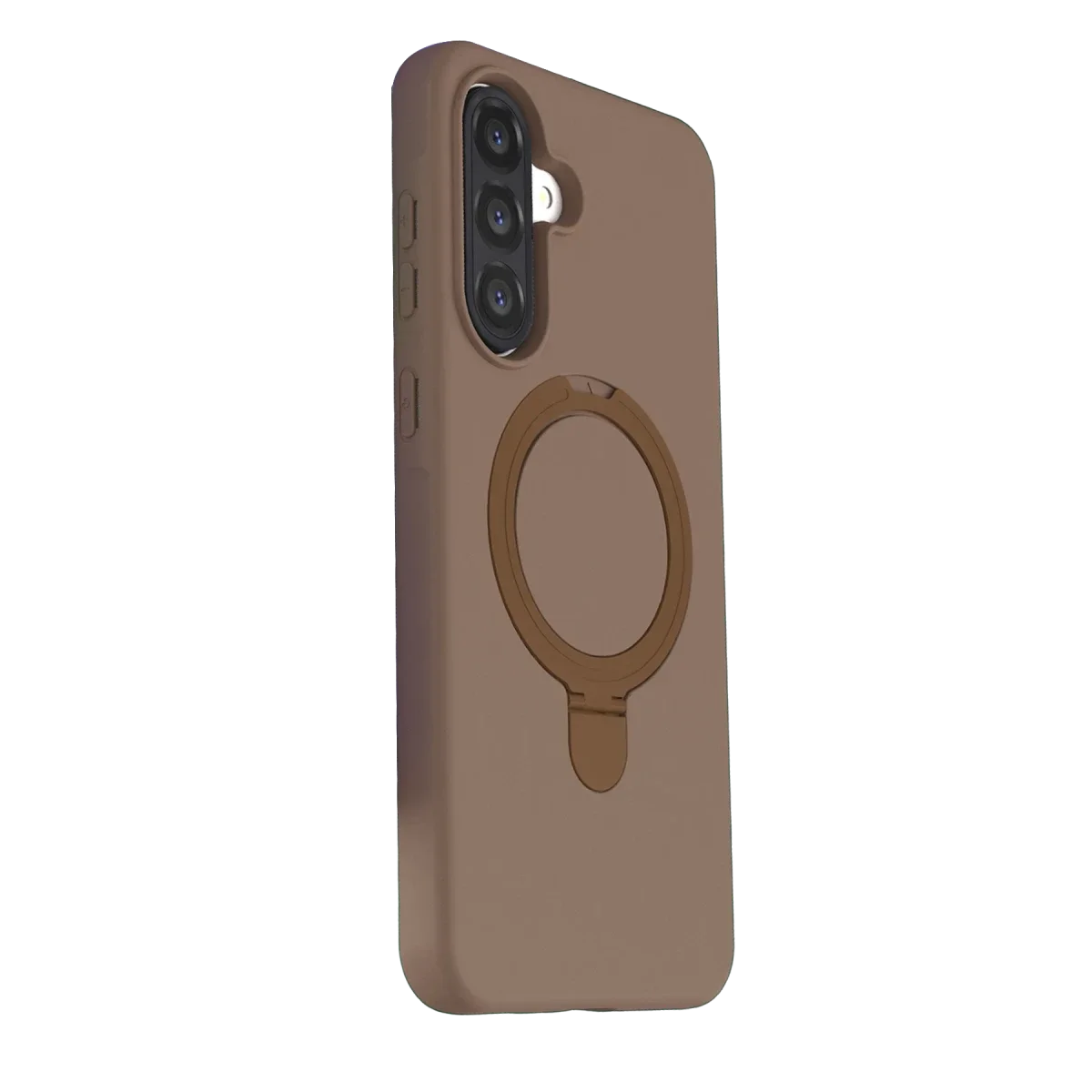 Samsung Galaxy A37 5G Regal Magsafe Standlı Kapak - Çöl Titanyum görsel 3