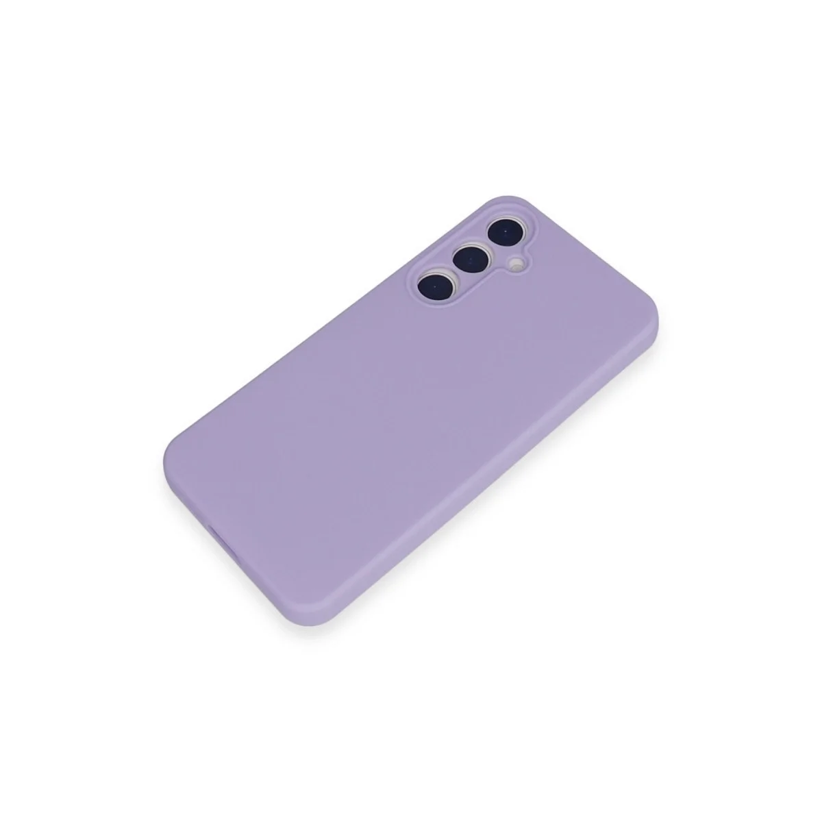 Samsung Galaxy A35 5g Kılıf Nano İçi Kadife Silikon - Lila görsel 4