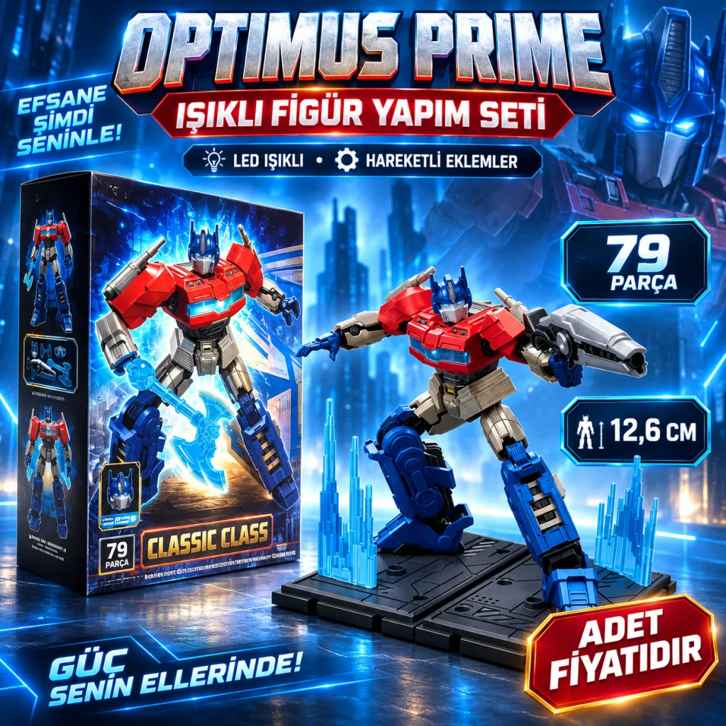71161 Figür Transformers Classıc Class 11 Optımus Prıme Trns görsel 4