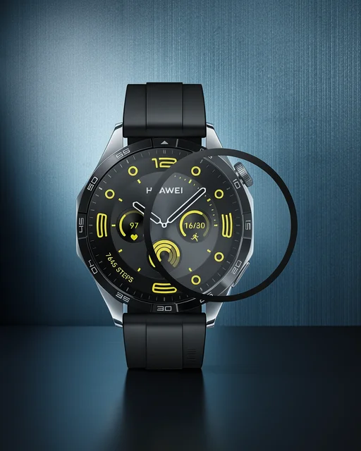 Huawei Gt4 41mm 18mm Polymer Nano Ekran Koruyucu - Şeffaf