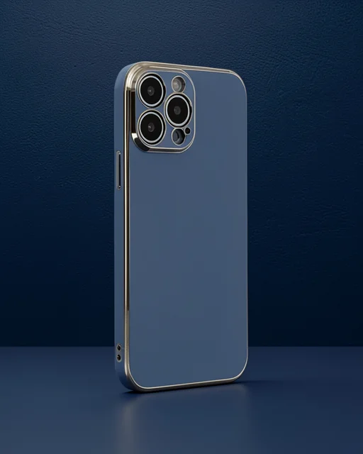 Apple İphone 14 Pro Kılıf Volet Silikon - Mavi