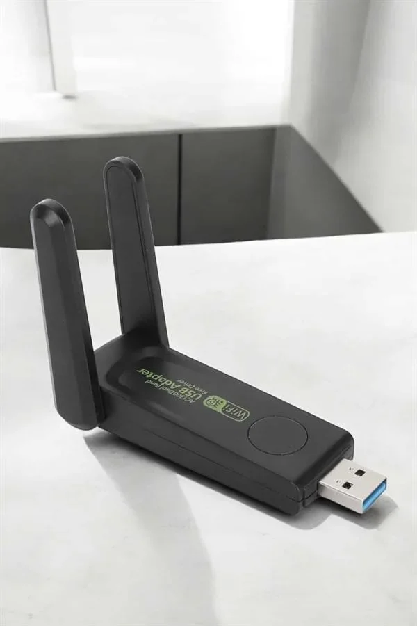 Dual Band Wifi Alıcı Adaptör USB 3.0 Destekli görsel 5