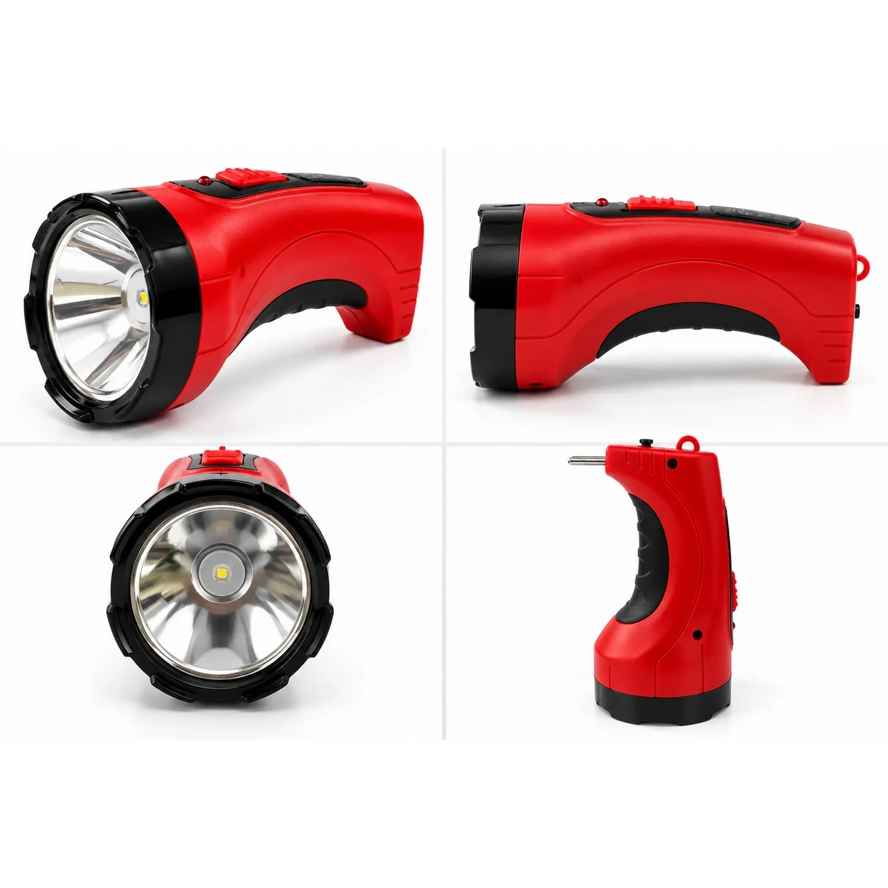 İtalyano KA-2506 10W 2 Mod Aydınlatmalı Projektör Şarjlı Kambur Fener görsel 5