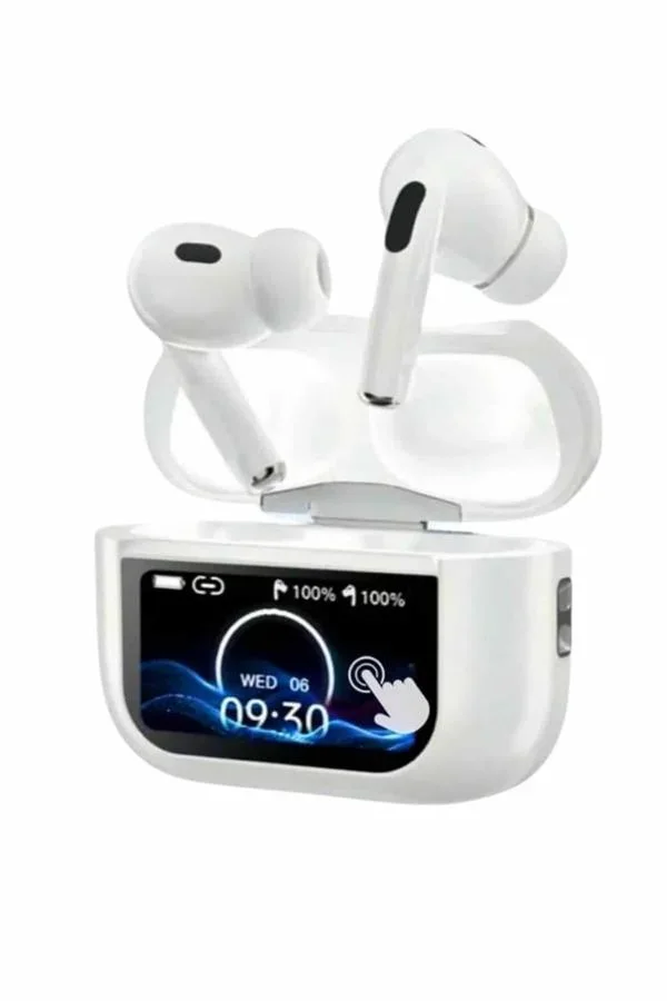 Dokunmatik Ekranlı ANC/ENC Yeni Nesil Pro Bluetooth Kulaklık Dokunmatik Ekran Yeni Nesil görsel 5