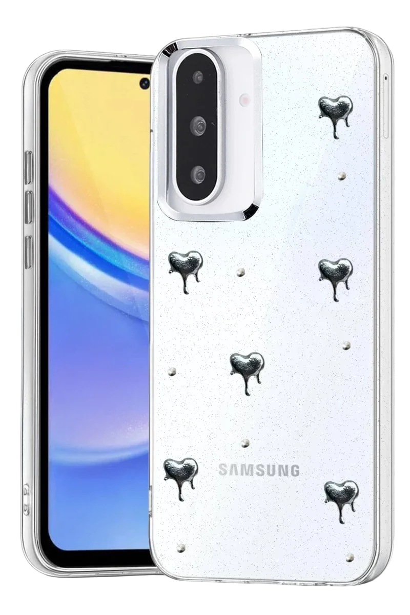 Samsung Galaxy A27 5G Fiyonk Desenli Kapak - Desen 1