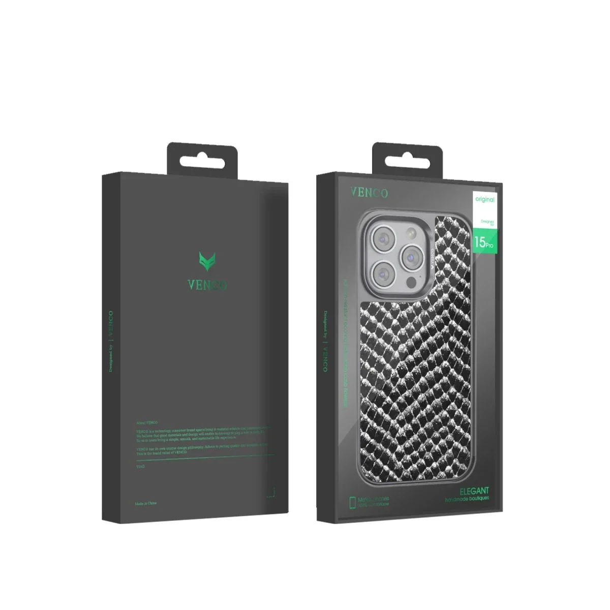 Venco Apple iPhone 15 Pro Viper Kapak - Kahverengi görsel 6