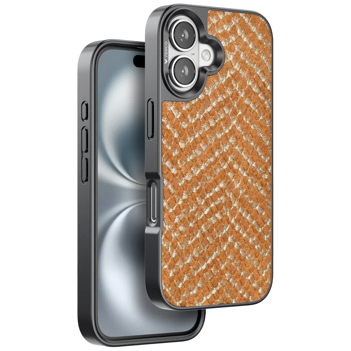 Venco Apple iPhone 16 Viper Kapak - Kahverengi