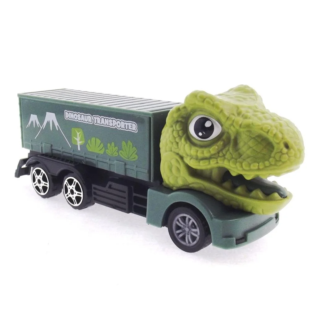 Sürtmeli T-Rex Kafalı Mini Konteynır Tır görsel 2