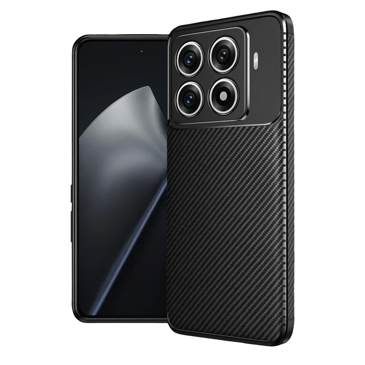 Xiaomi Mi 15T Pro Auto Focus Karbon Kapak - Siyah
